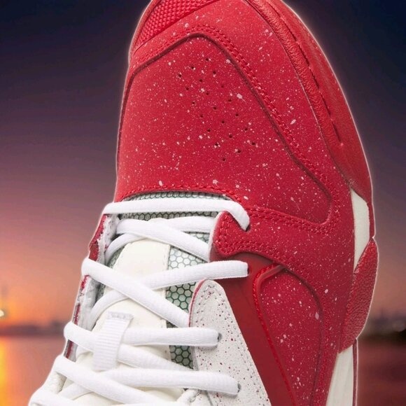 Reebok Court Victory Pump Red Leather Sneakers Shoes - Men\'s Size 9 main image 5